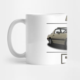 Mazda RX7 FB Light Beige Mug